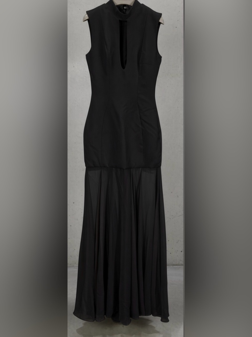 HOUSE OF CB 'Raphaella' Black Keyhole Maxi Dress/Small US4-6 $299 - Picture 7 of 8